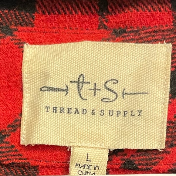 Women’s Checkered Black&Red Jacket - Picture 5 of 5